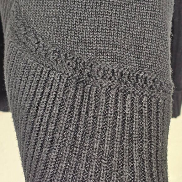 Ralph Lauren LRL Cardigan Sweater Womens Size Medium Double Breasted Gold Button - Picture 6 of 10